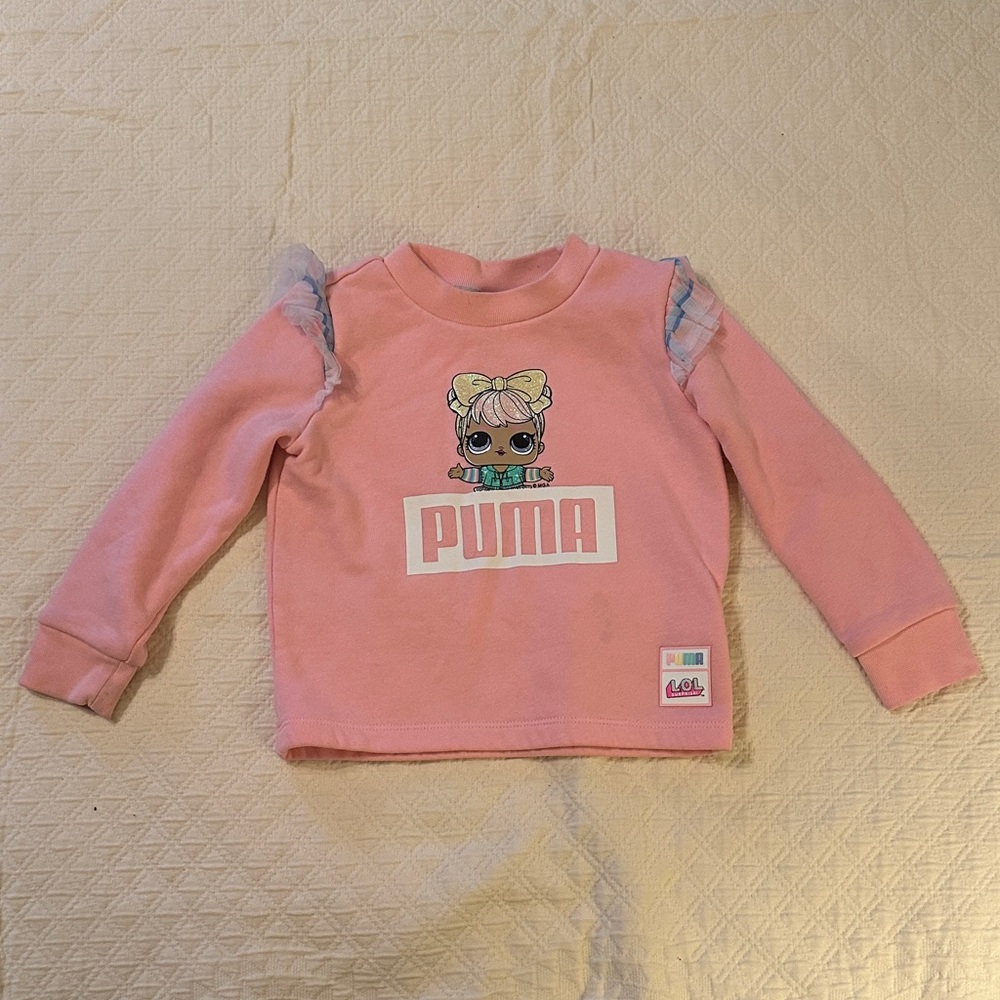 L.O.L. Surprise! Pink Puma Graphic Sweatshirt